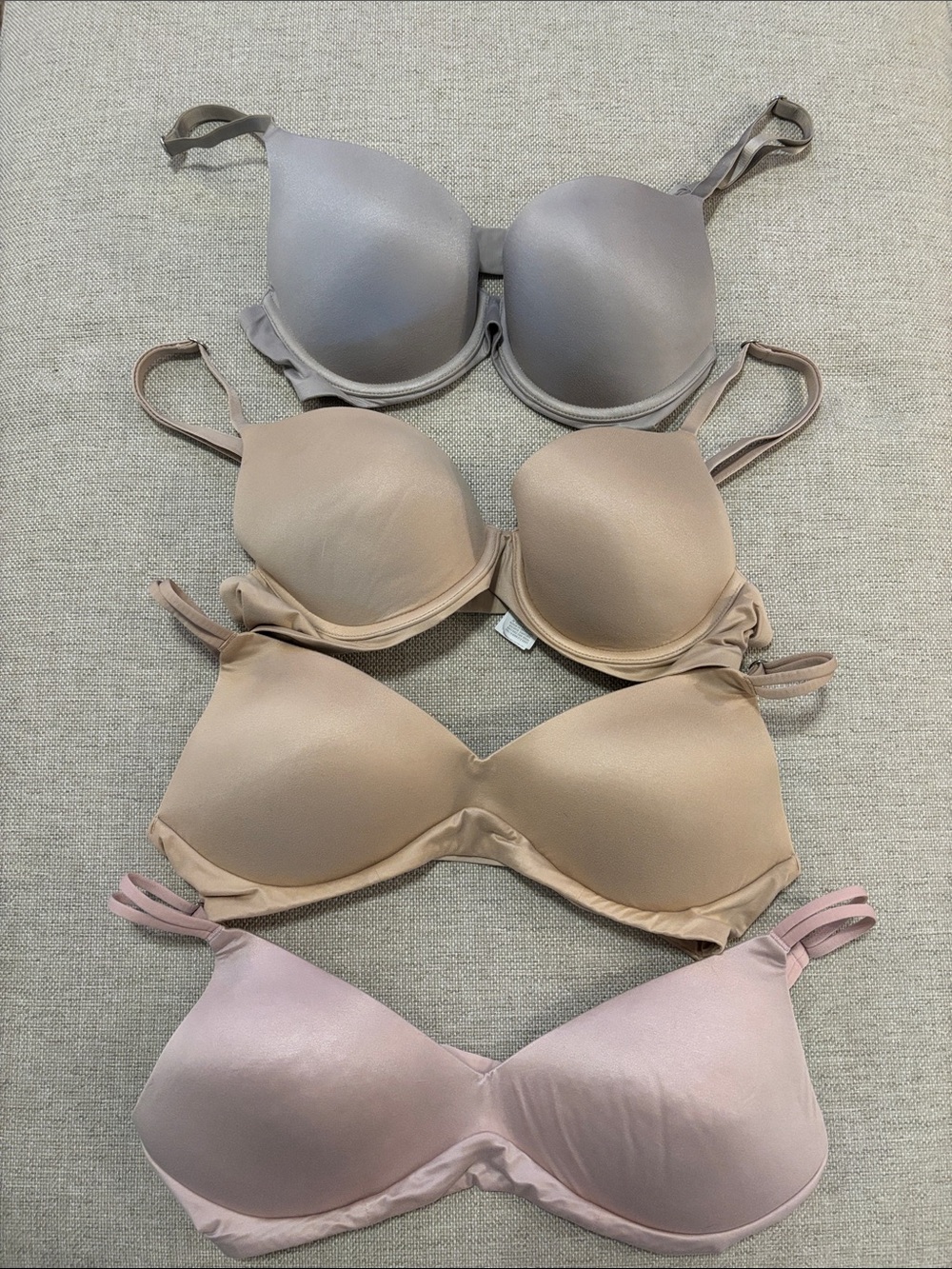 Aerie Real Sunnie Bras (4) Size 34C